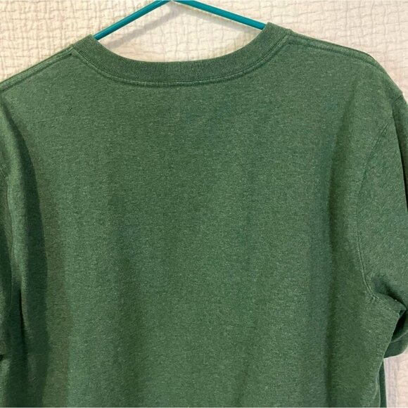 Carhartt Men's Relaxed Fit Short Sleeve Crew Neck Pullover Tee Sz Medium Green - Picture 7 of 9